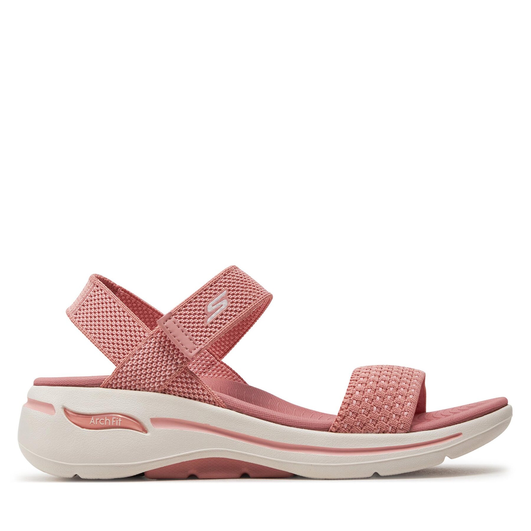 Sandalen Skechers Go Walk Arch Fit Sandal-Polished 140264/ROS Fuchsia von Skechers