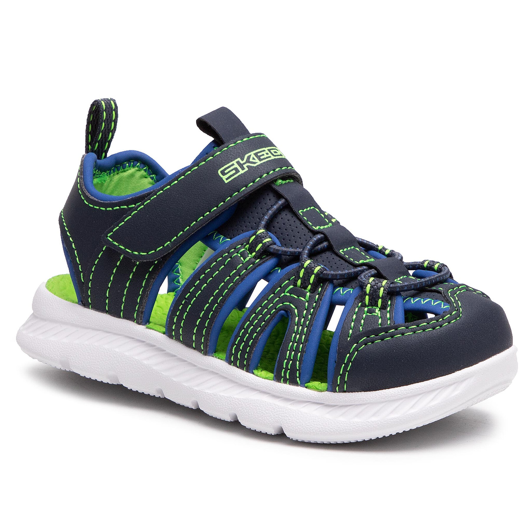 Sandalen Skechers Heat Blast 400041L/NVLM Navy/Lime von Skechers