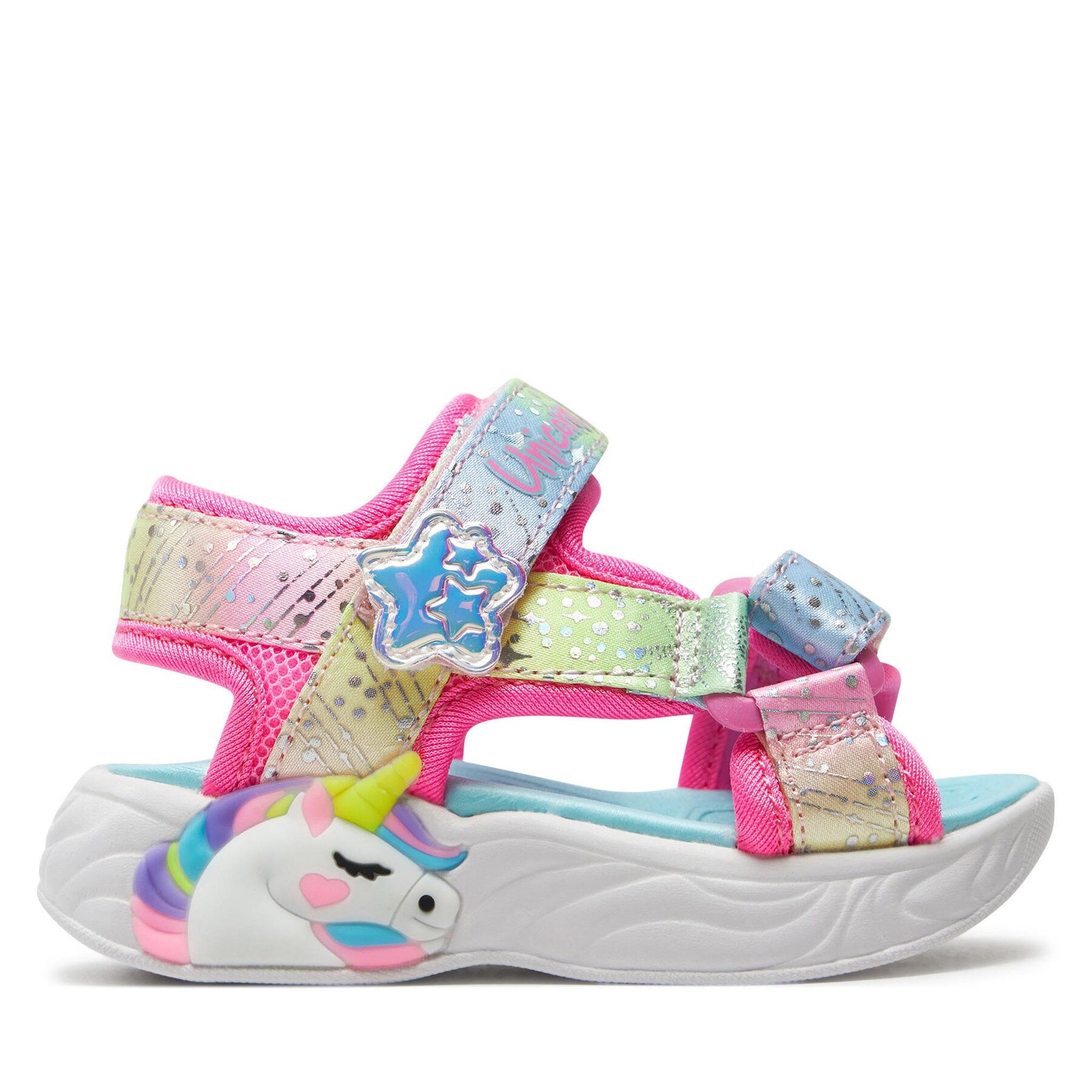 Sandalen Skechers Unicorn Dreams Sandal-Majestic Bliss 302682N/PKMT Pink von Skechers