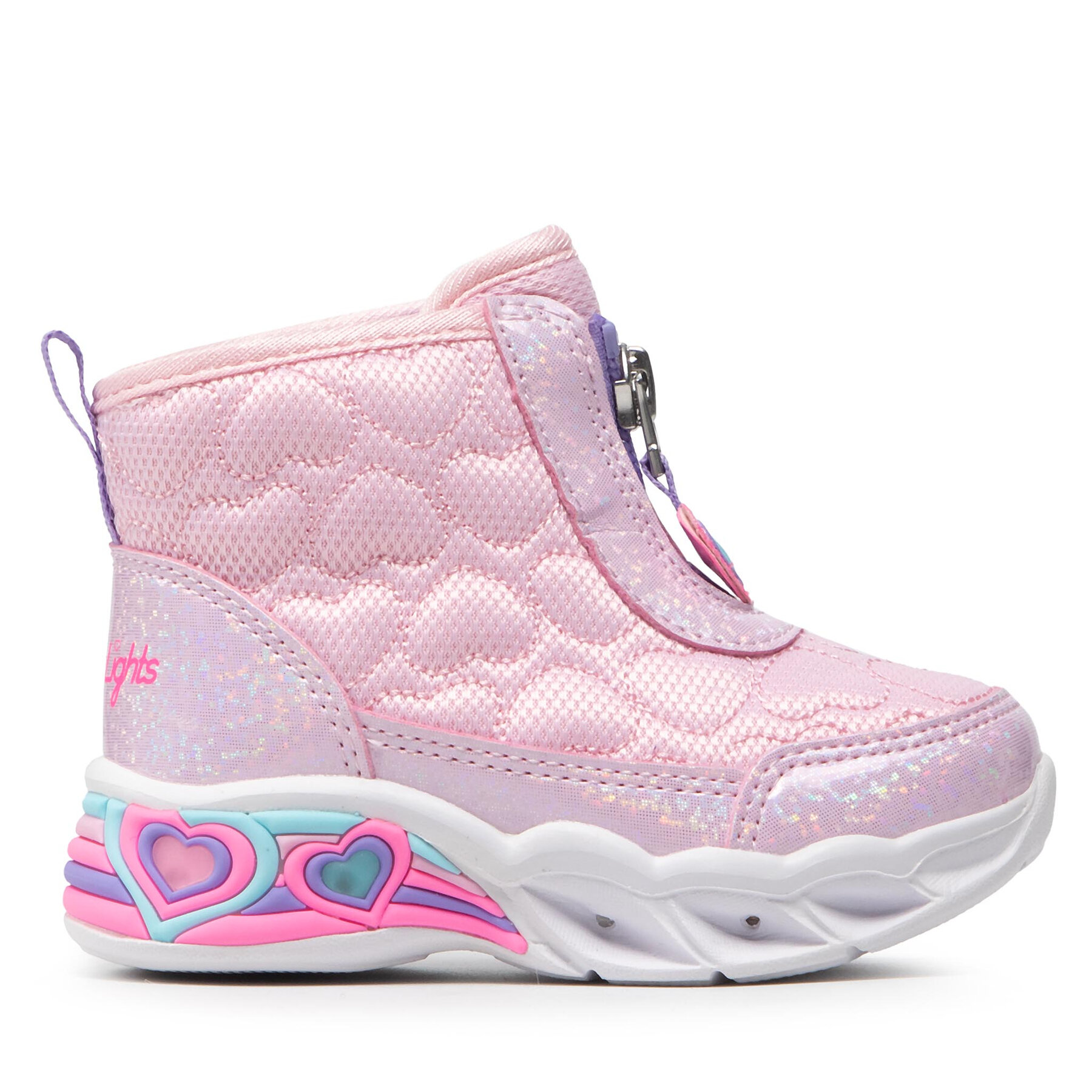 Schneeschuhe Skechers Heart Hugger 302666N/PKMT Pink/Multi von Skechers