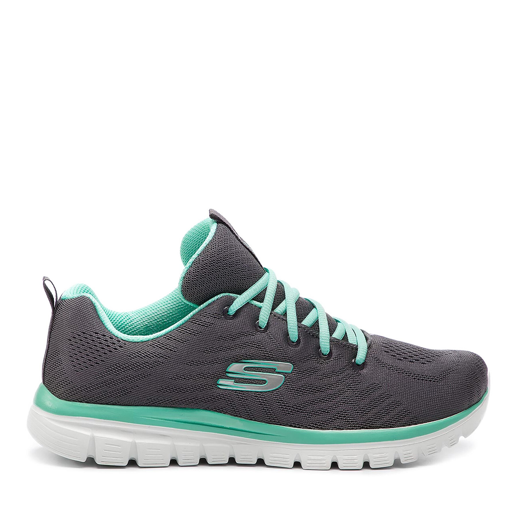 Schuhe Skechers Get Connected 12615/CCGR Charcoal/Green von Skechers