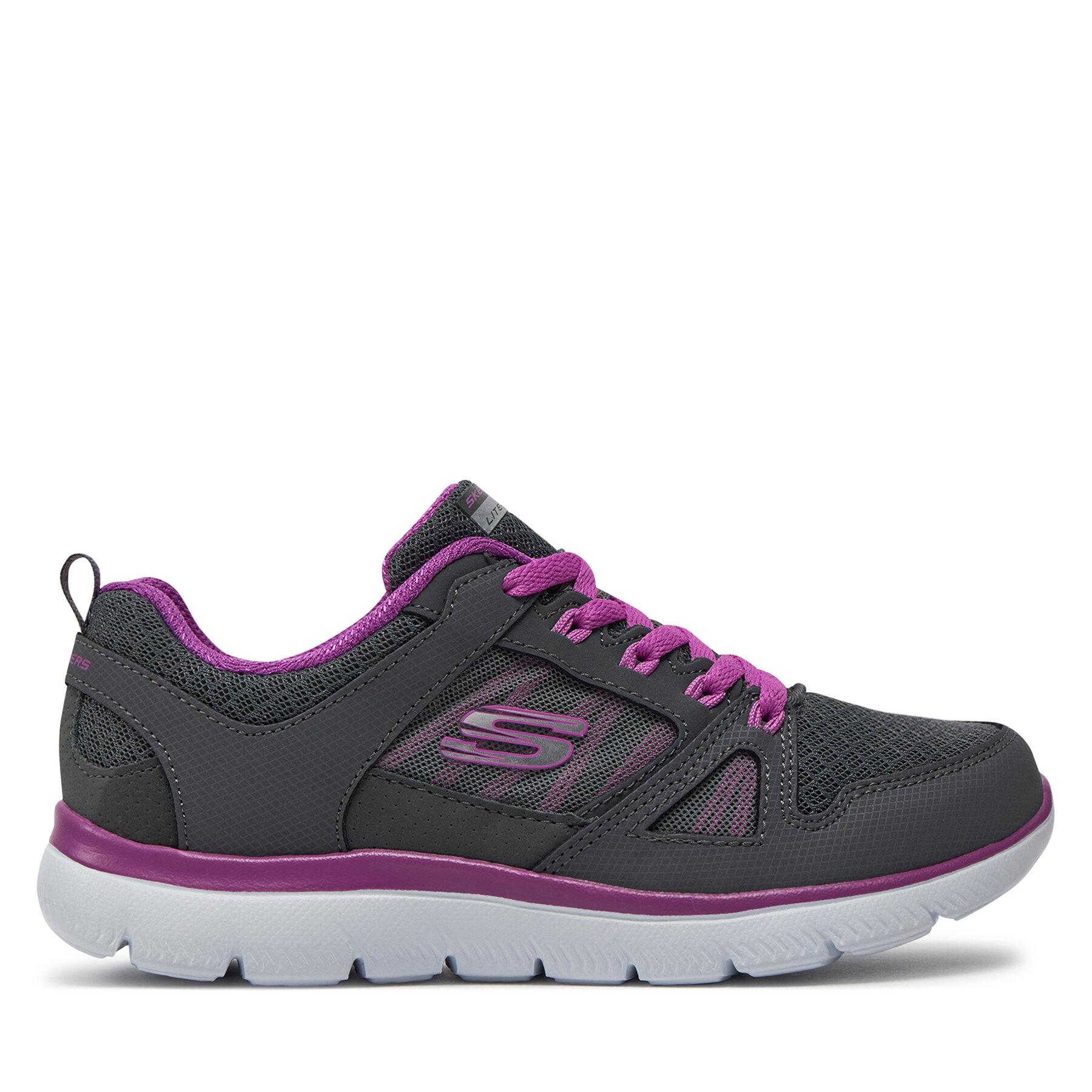 Schuhe Skechers New World 12997/CCPR Charcoal/Purple von Skechers