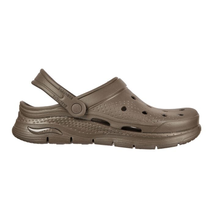 Skechers Clog für Herren braun, 42 von Skechers