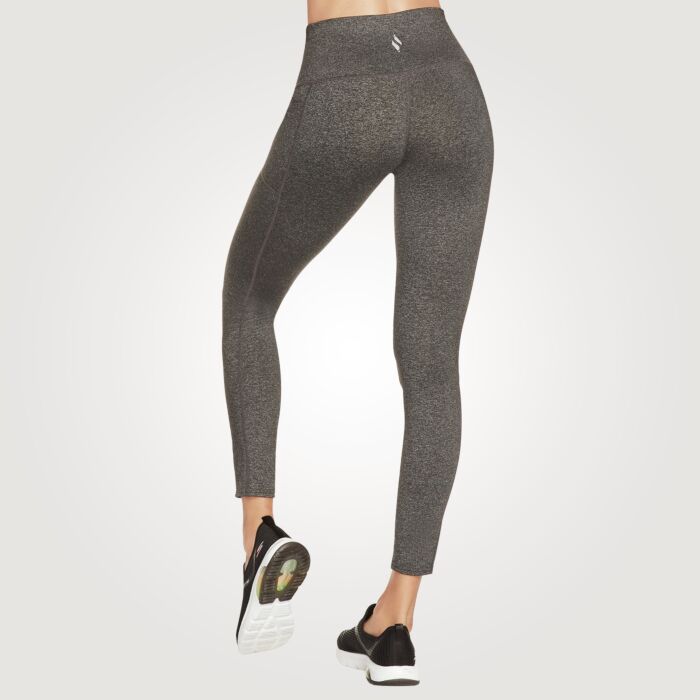 Skechers Damen Leggings GO Walk HW, grau meliert von Skechers