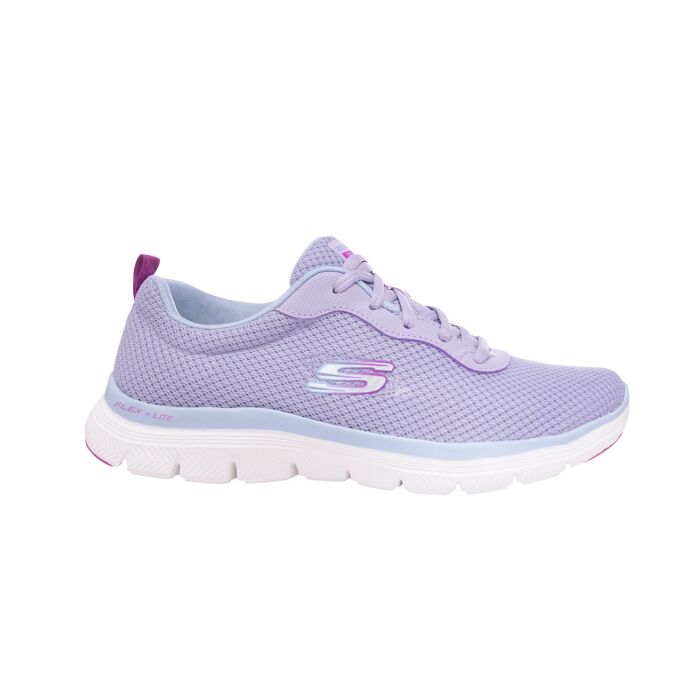 Skechers Flex Appeal 4.0 Schnürschuh für Damen flieder von Skechers