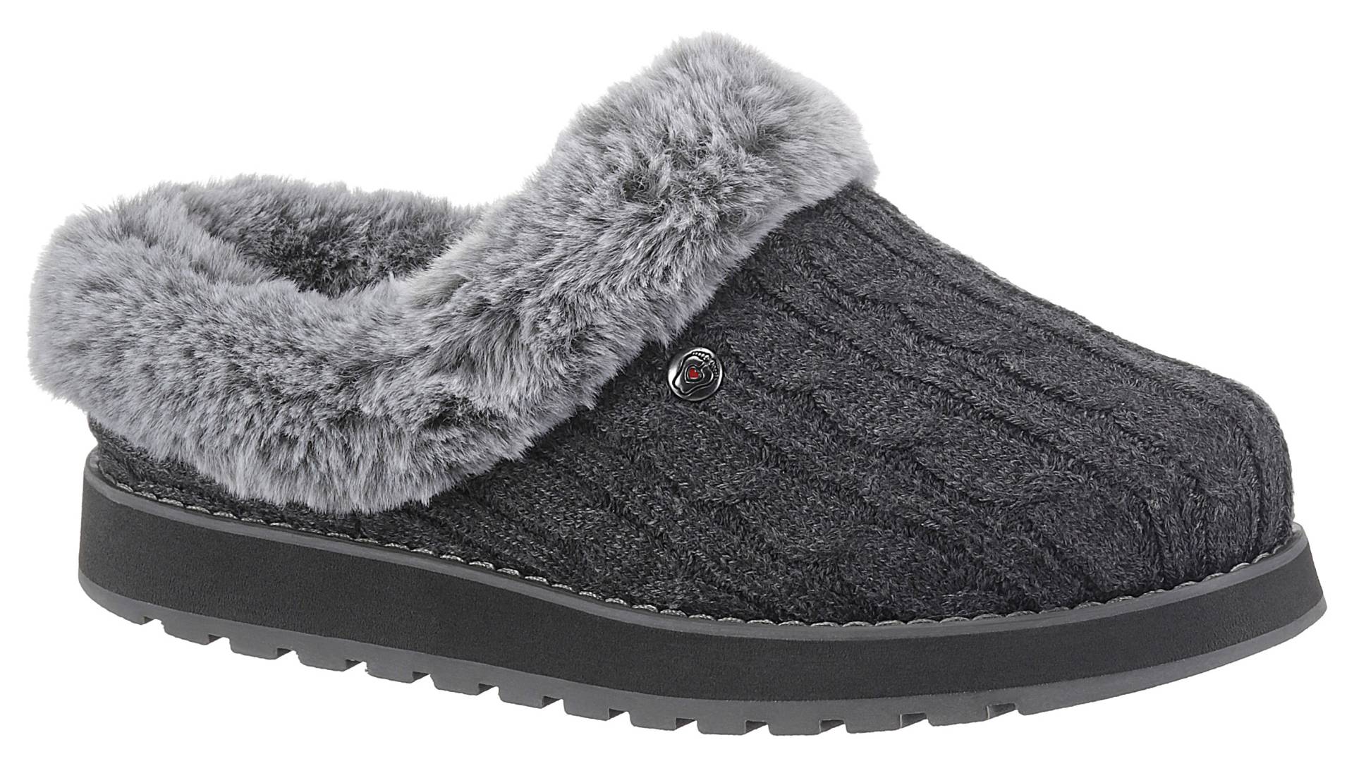 Skechers Pantoffel »KEEPSAKES - ICE ANGEL«, in Strick-Optik von Skechers