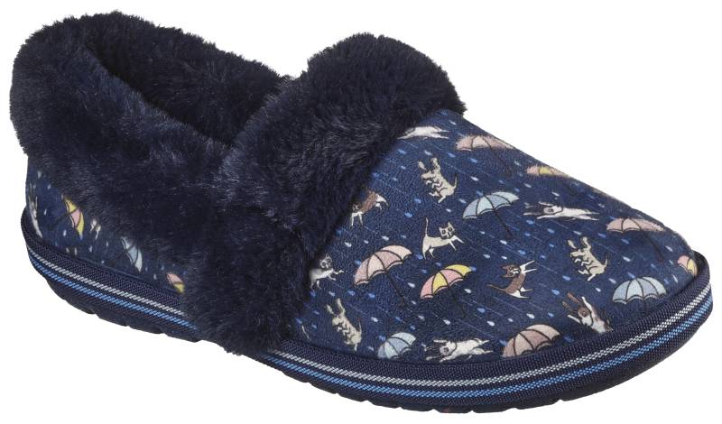Skechers Pantoffel »TOO COZY MOVIE NIGHT«, Hausschuh mit witzigem Hunde- und Katzenprint von Skechers