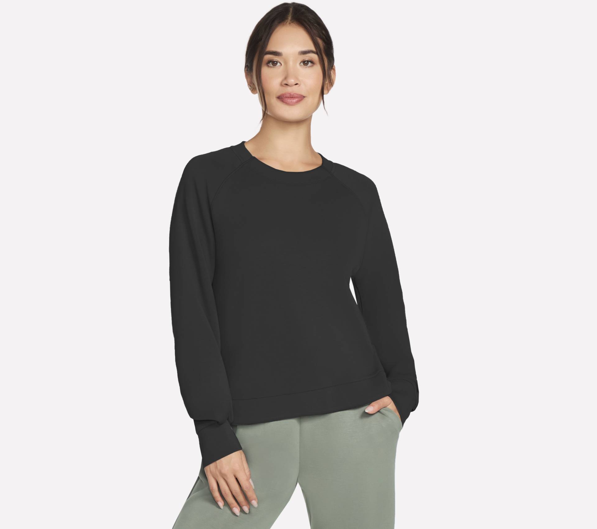 Skechers Rundhalspullover »SKECHLUXE ELEVATE CREWNECK« Skechers Rundhalspullover »SKECHLUXE ELEVATE CREWNECK« von Skechers