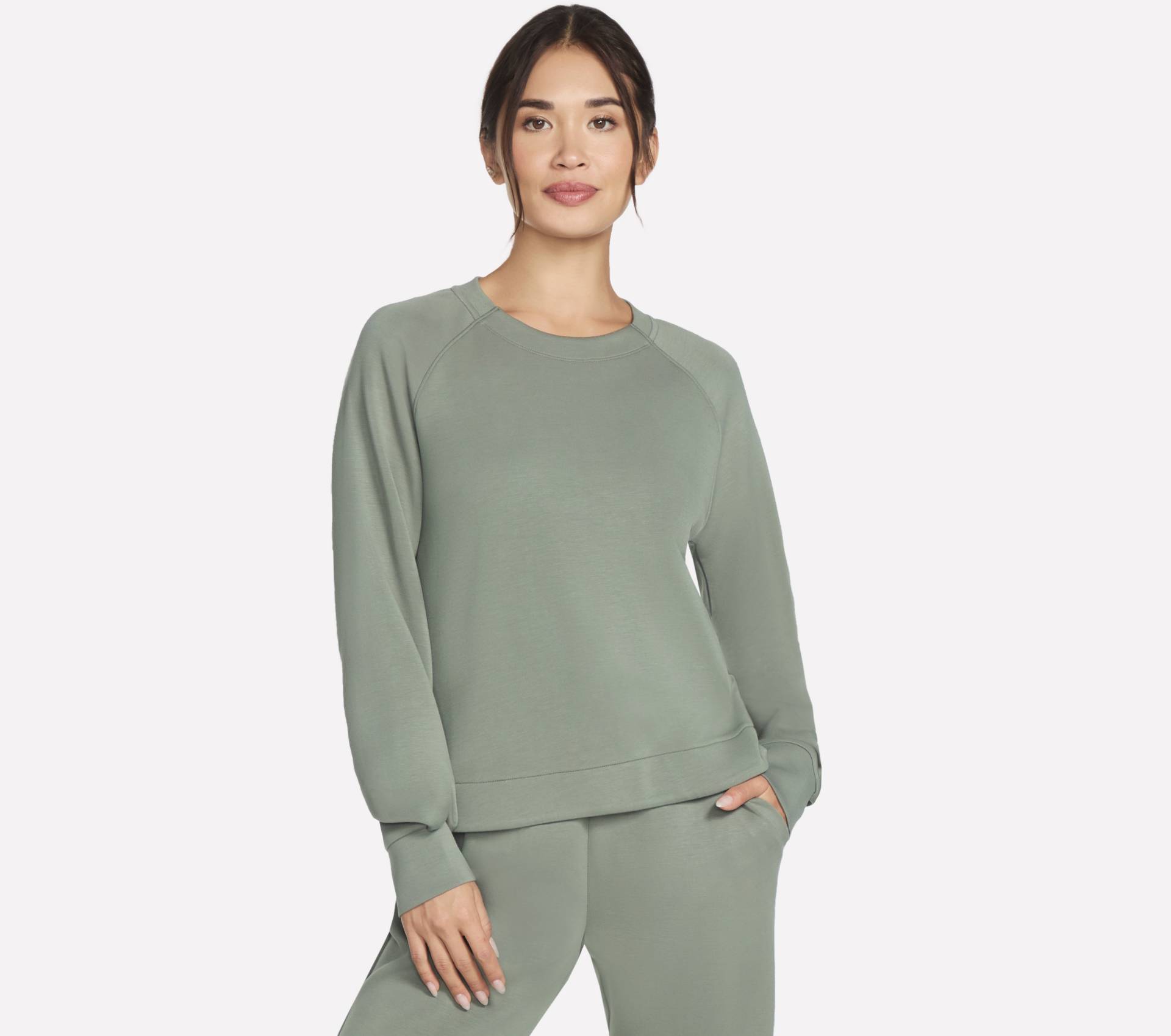 Skechers Rundhalspullover »SKECHLUXE ELEVATE CREWNECK« Skechers Rundhalspullover »SKECHLUXE ELEVATE CREWNECK« von Skechers
