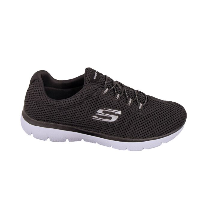 Skechers Schlupfschuh für Damen schwarz-weiss, 36 von Skechers