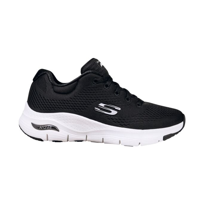 Skechers Schnürschuh Arch Fit für Damen schwarz-weiss, 36 von Skechers