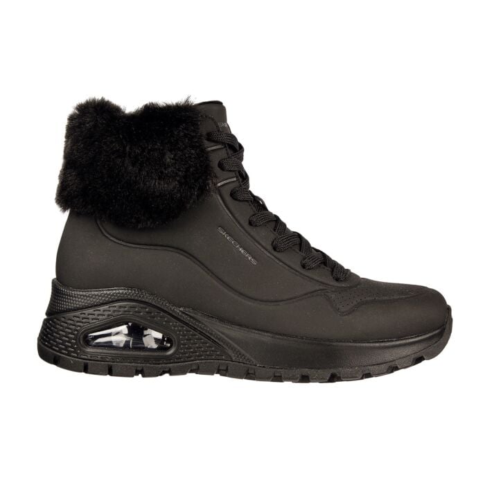 Skecher Street Uno - Stand on Air Schnürstiefel für Damen schwarz, 36 von Skechers