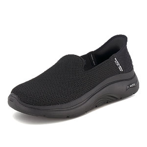 Skechers Slip-Ins Go Walk Arch Fit Damen Schwarz von Skechers