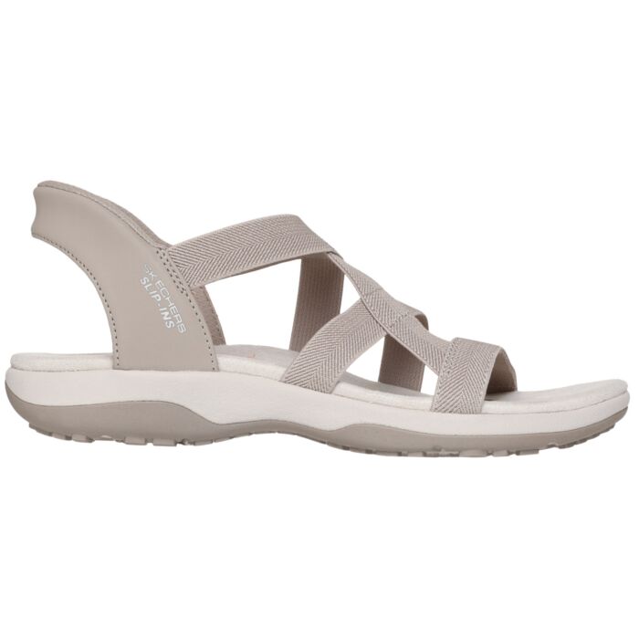 Skechers Slip Ins Sandale für Damen taupe von Skechers