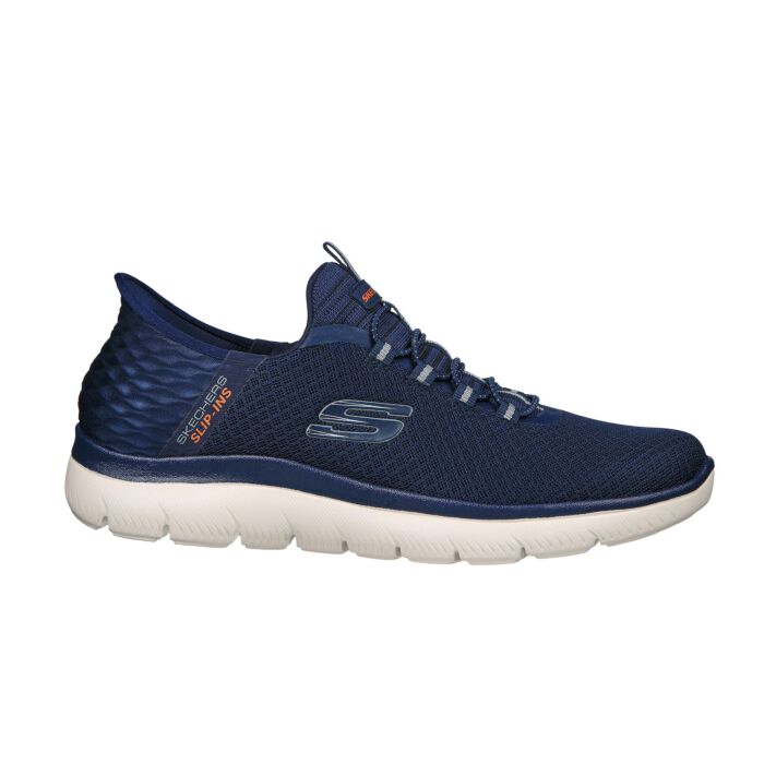 Skechers Slip Ins Schlupfschuh für Herren marine von Skechers