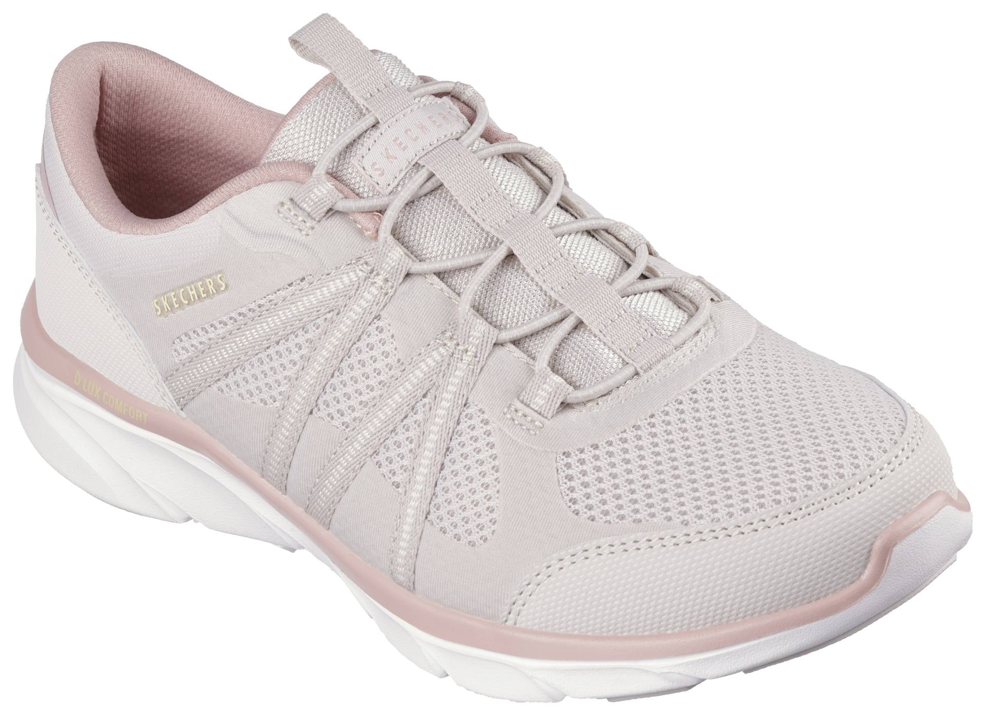 Skechers Slip-On Sneaker »D'LUX COMFORT-SURREAL«, Schlupfschuh, Slipper, Freizeitschuh in veganer Verarbeitung von Skechers