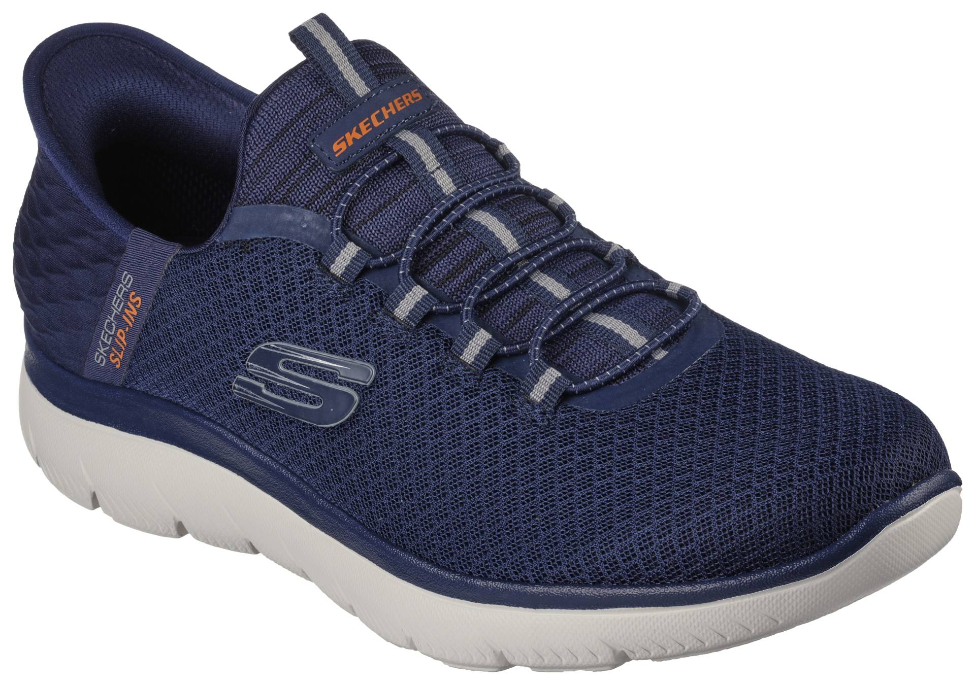 Skechers Slip-On Sneaker »SUMMITS-«, Freizeitschuh mit Slip Ins-Fersenpart für einen leichten Einstieg von Skechers