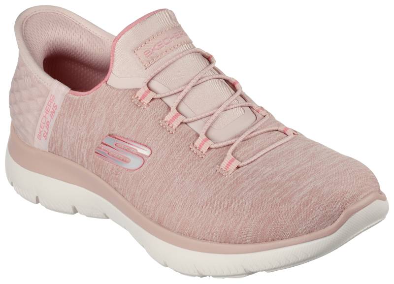 Skechers Slipper »SUMMITS DAZZLING HAZE«, Slip Ins Sneaker, Freizeitschuh mit dezenten Kontrastdetails von Skechers