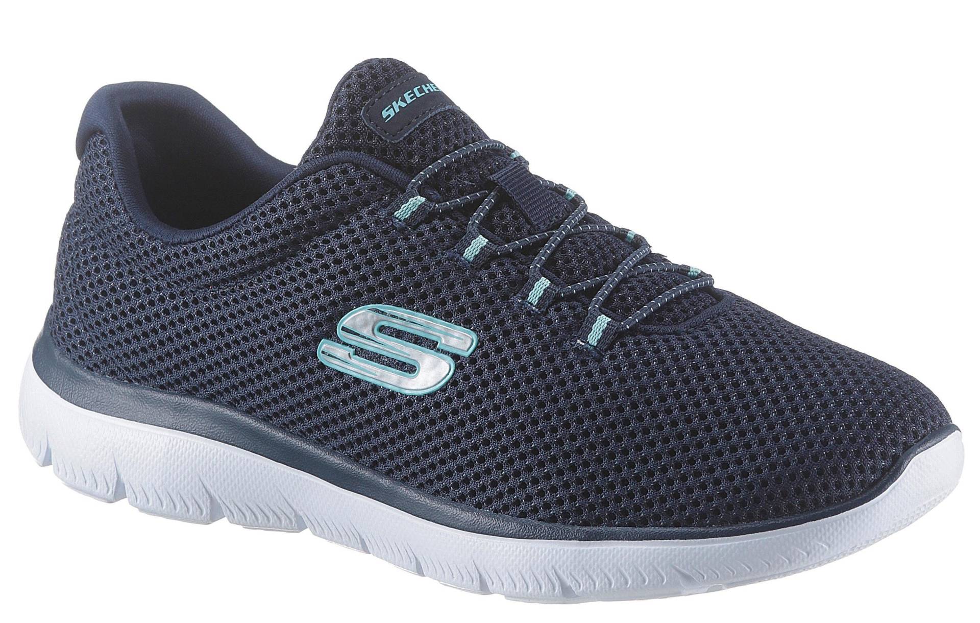 Skechers Slip-On Sneaker »Summits«, Slipper, Freizeitschuh, Komfortschuh mit gepolstertem Schaftrand Skechers Slip-On Sneaker »Summits«, Slipper, Freizeitschuh, Komfortschuh mit gepolstertem Schaftrand von Skechers