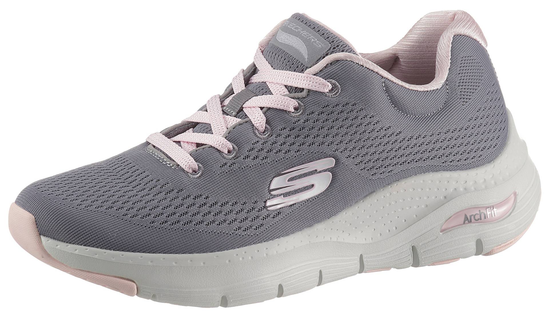 Skechers Sneaker »ARCH FIT«, mit seitlichem Logo-Emblem, Freizeitschuh, Halbschuh, Schnürschuh von Skechers