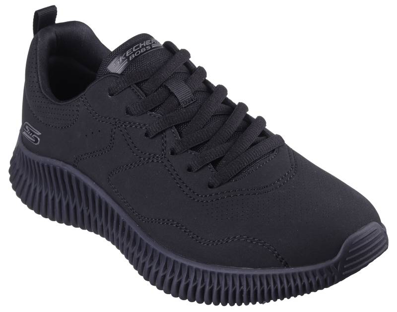 Skechers Sneaker »BOBS GEO-HOW DEBONAIR«, Freizeitschuh, Halbschuh, Schnürschuh im monochrome Look von Skechers
