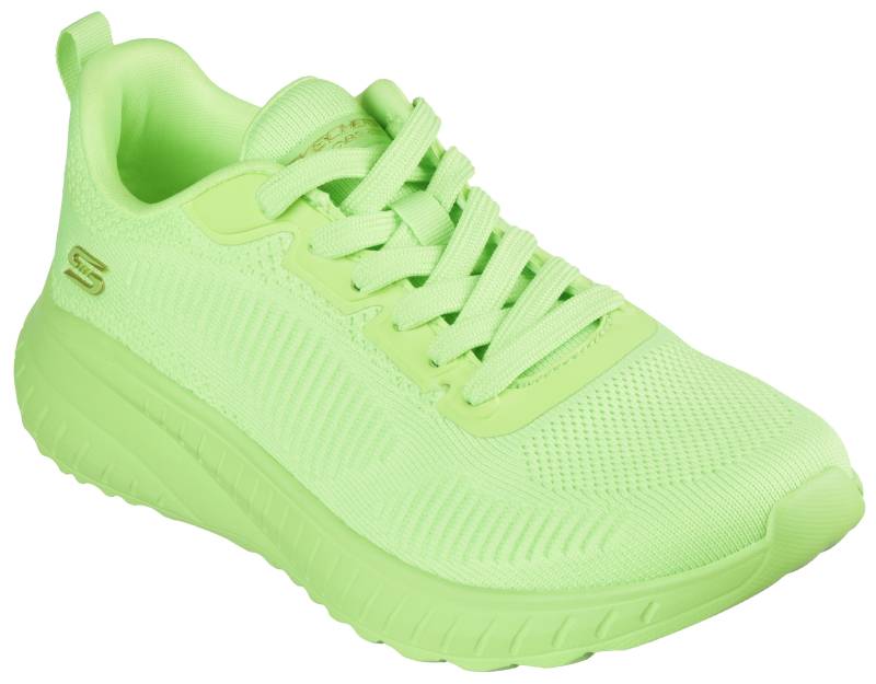 Skechers Sneaker »BOBS SQUAD CHAOS-COOL RYTHMS«, Knitwear-Sneaker, Schnürschuh in veganer Verarbeitung von Skechers
