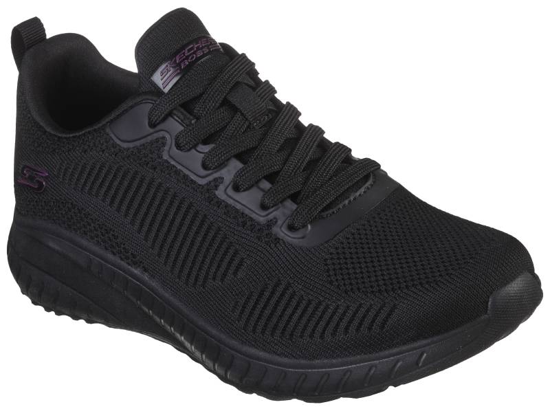 Skechers Sneaker »BOBS SQUAD CHAOS - FACE OFF«, Freizeitschuh, Halbschuh, Schnürschuh Maschinenwäsche, G-Weite von Skechers
