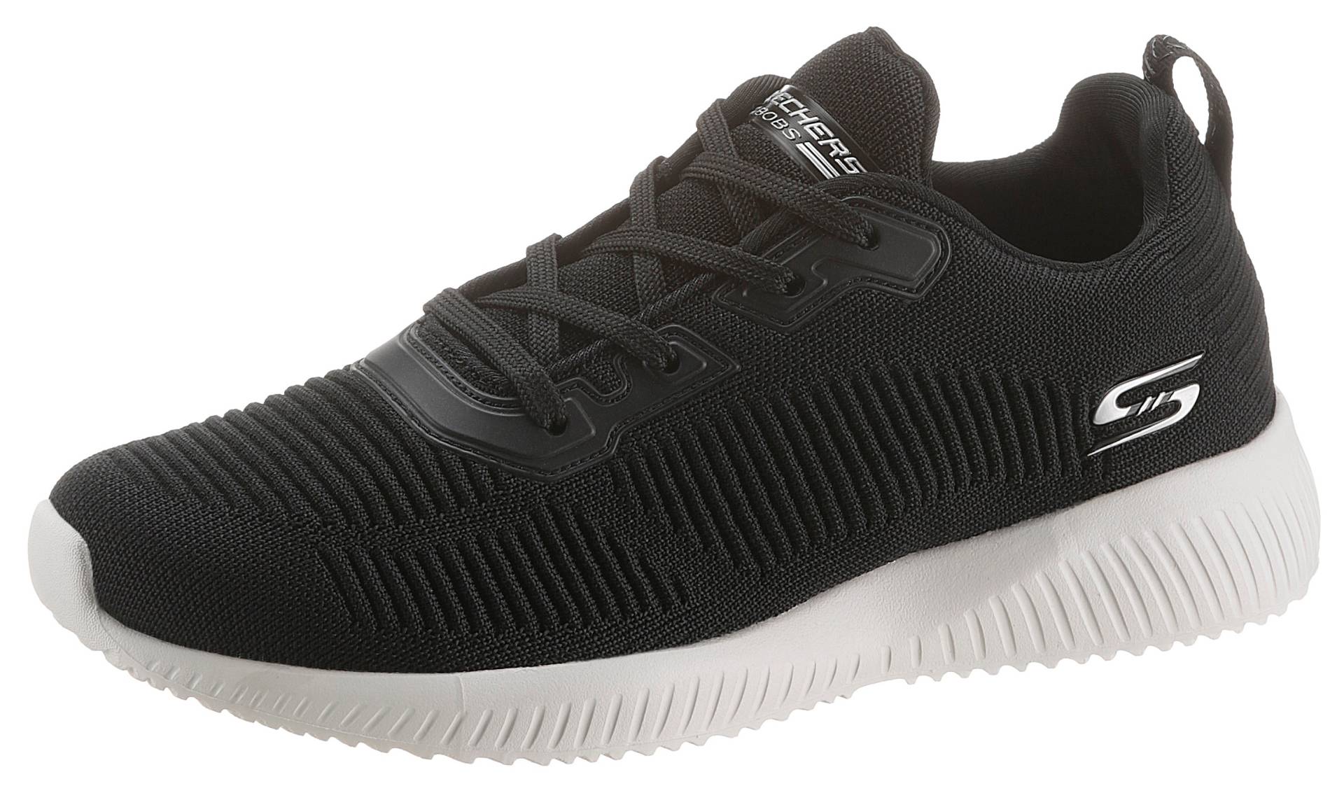 Skechers Sneaker »Bobs Squad - Tough Talk«, Freizeitschuh, Halbschuh, Schnürschuh mit Skech-Knit von Skechers