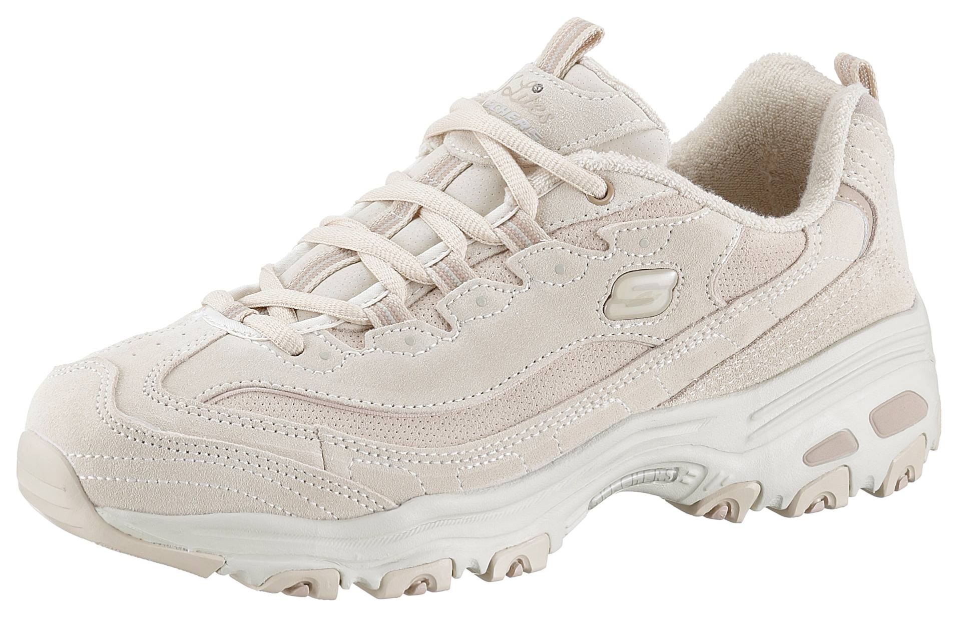 Skechers Sneaker »D'LITES -«, weich gepolsterter Innensohle, Freizeitschuh, Halbschuh, Schnürschuh von Skechers