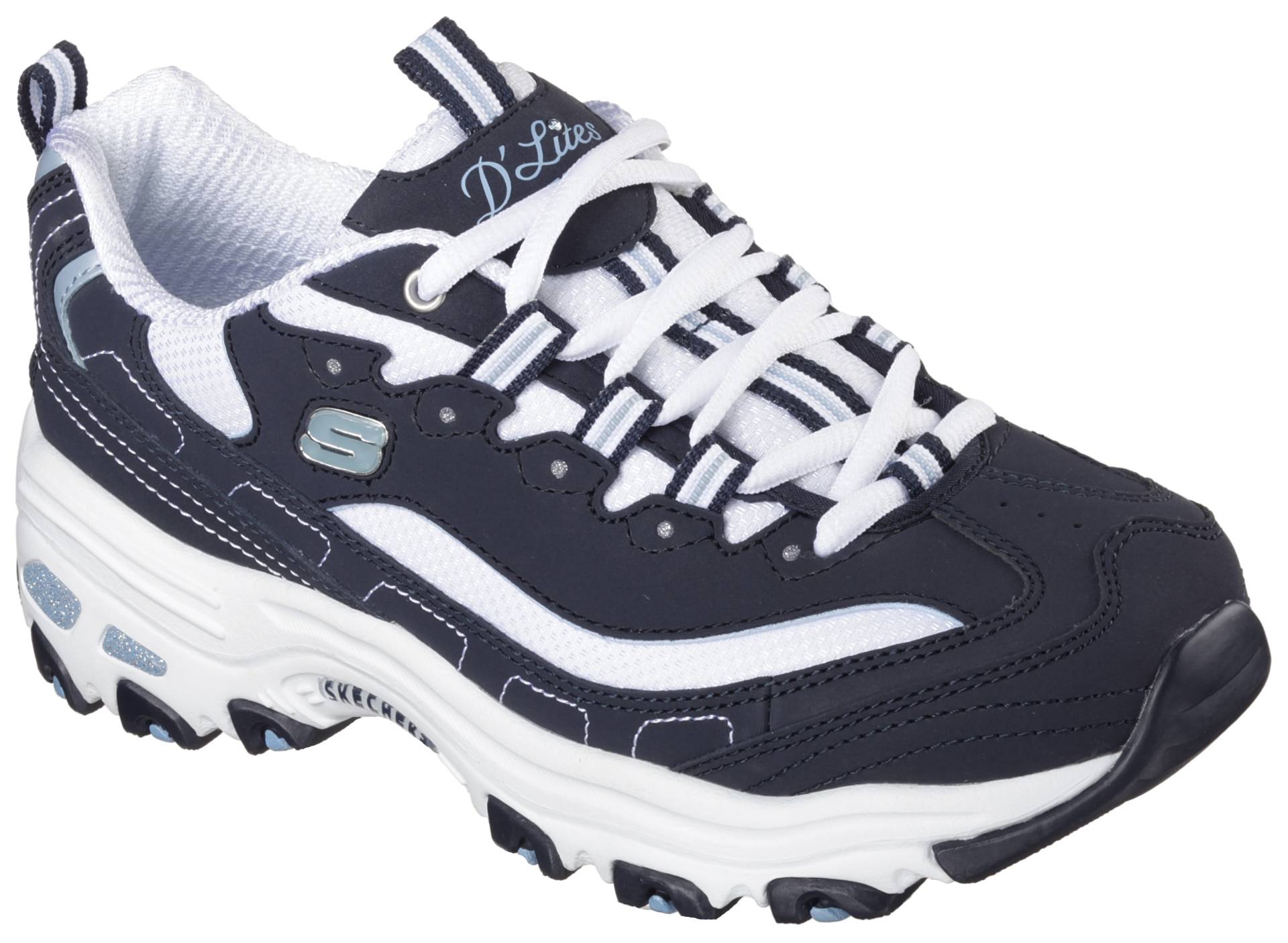 Skechers Sneaker »D´Lites - Biggest Fan«, Freizeitschuh, Halbschuh, Schnürschuh im trendigen Chunky-Style von Skechers