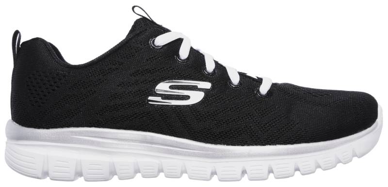 Skechers Sneaker »GRACEFUL - GET CONNECTED«, Freizeitschuh, Halbschuh, Schnürschuh in Schuhweite G (weit) von Skechers