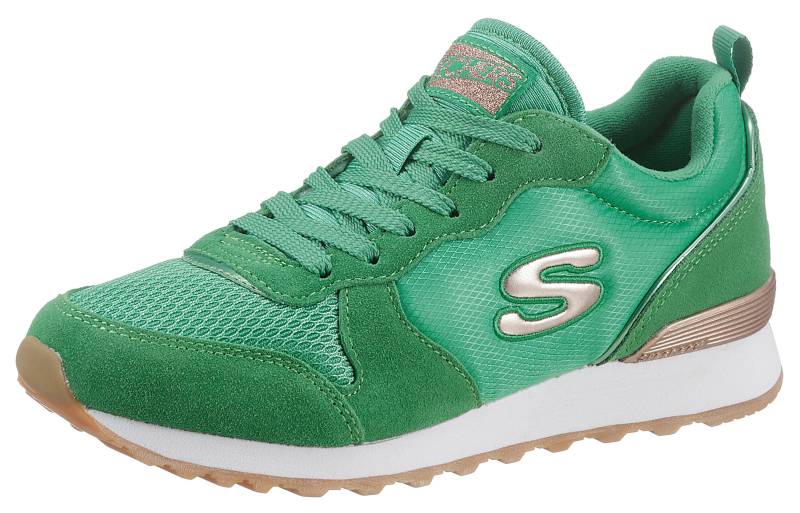 Skechers Sneaker »OG 85 - GOLDN GURL«, Schnürschuh, Original-Retro-Jogginschuh mit Air-Cooled Memory Foam® von Skechers