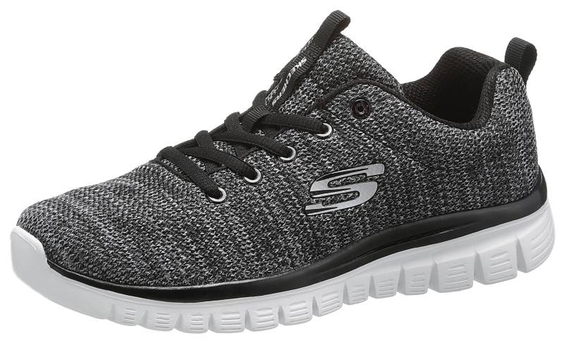 Skechers Sneaker »Graceful - Twisted Fortune«, Freizeitschuh, Halbschuh, Schnürschuh mit Memory Foam von Skechers