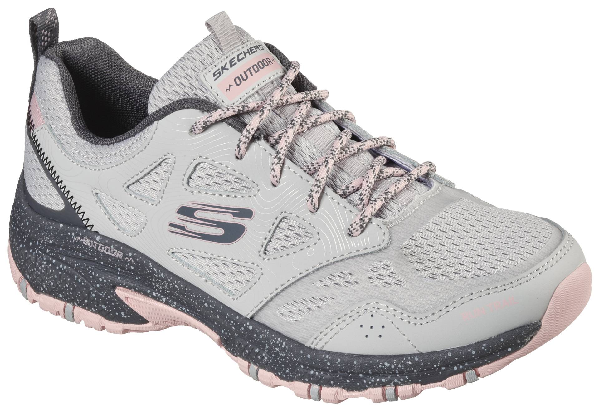 Skechers Sneaker »HILLCREST PURE ESCAPADE«, im Materialmix, Freizeitschuh, Halbschuh, Schnürschuh von Skechers