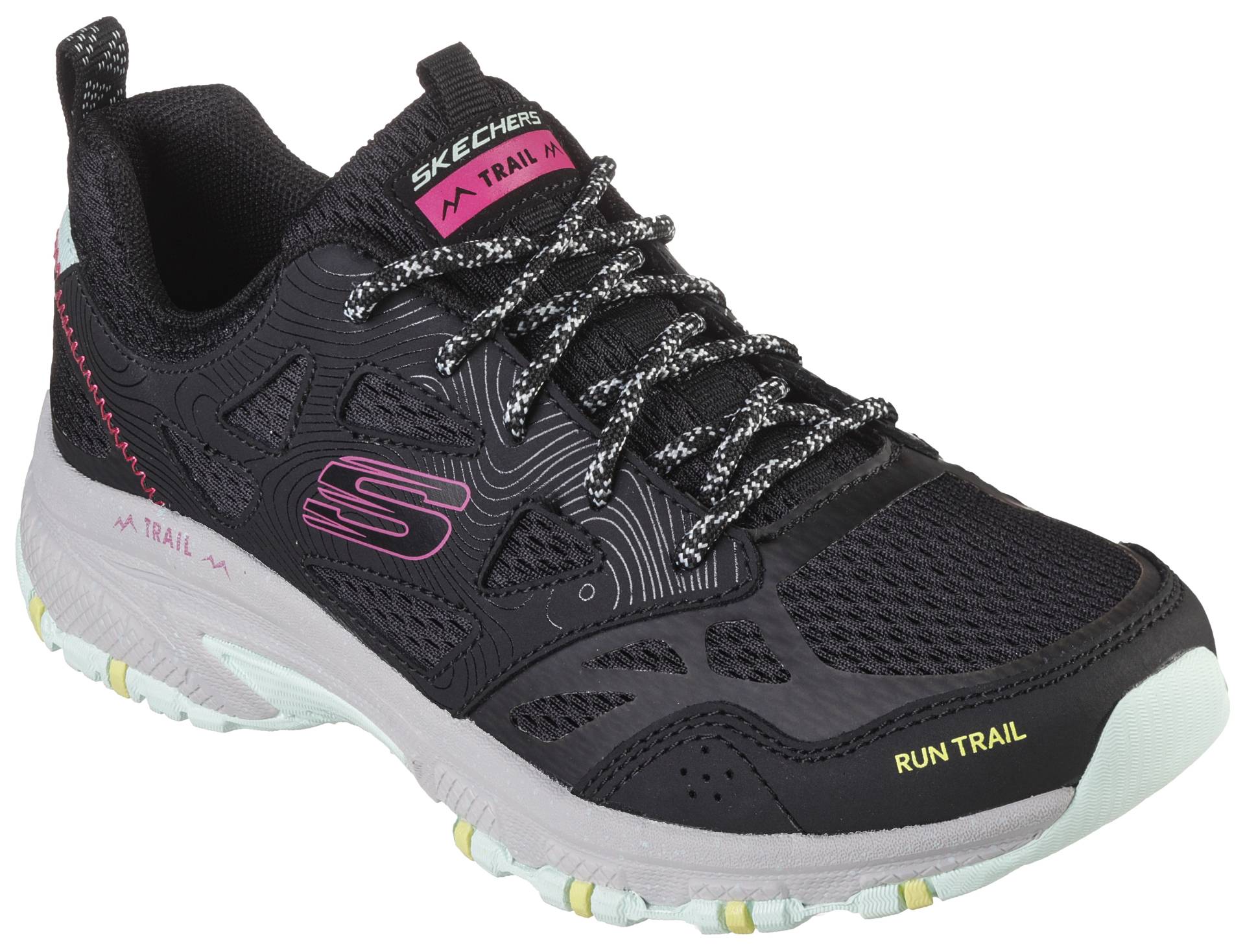 Skechers Sneaker »HILLCREST PURE ESCAPADE«, im Materialmix, Freizeitschuh, Halbschuh, Schnürschuh von Skechers