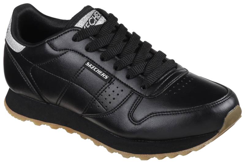 Skechers Sneaker »OG 85 - OLD SCHOOL COOL vegan«, Freizeitschuh, Halbschuh, Schnürschuhmit Glitzer von Skechers