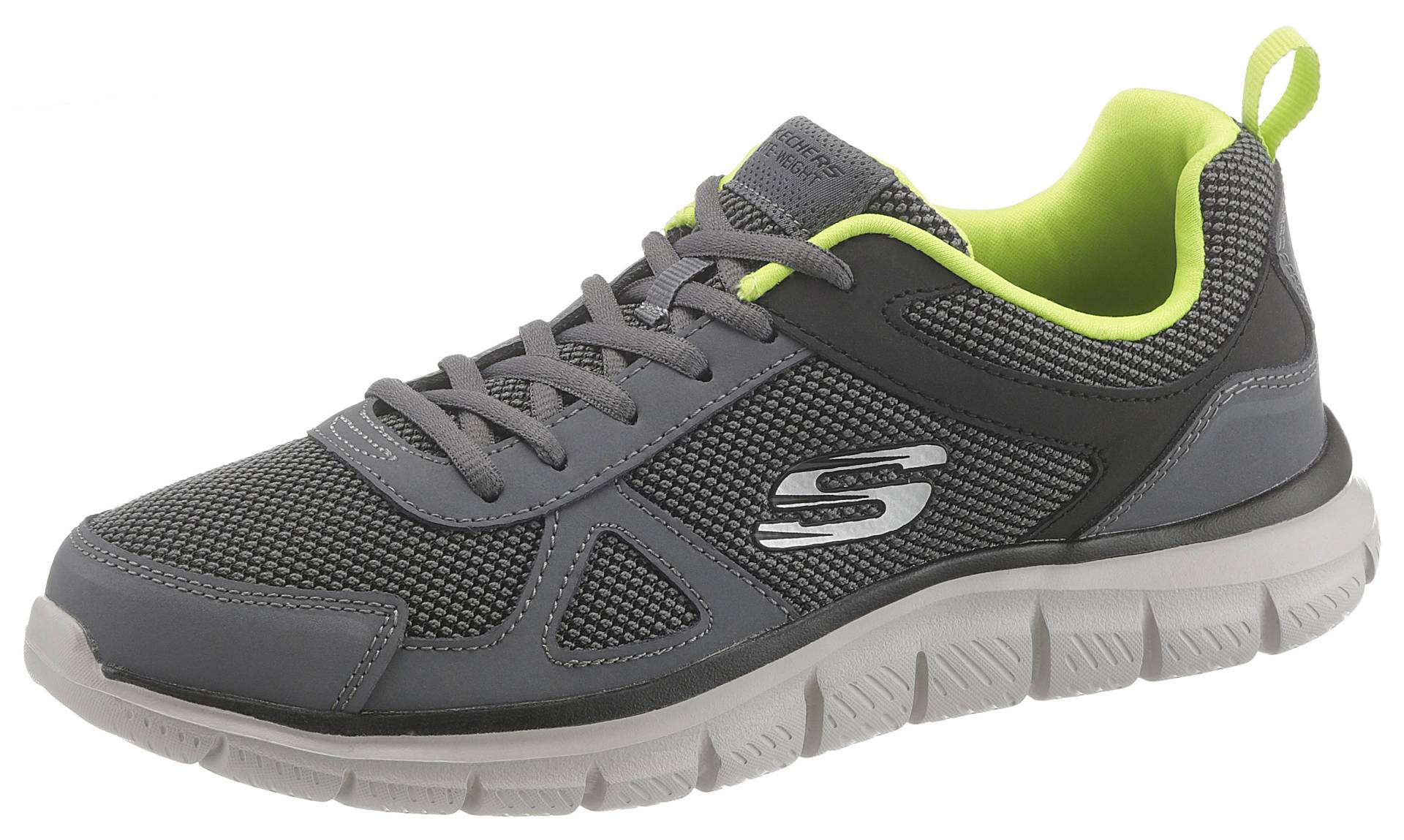 Skechers Sneaker »Track«, mit seitlichem Logo, Freizeitschuh, Halbschuh, Schnürschuh von Skechers