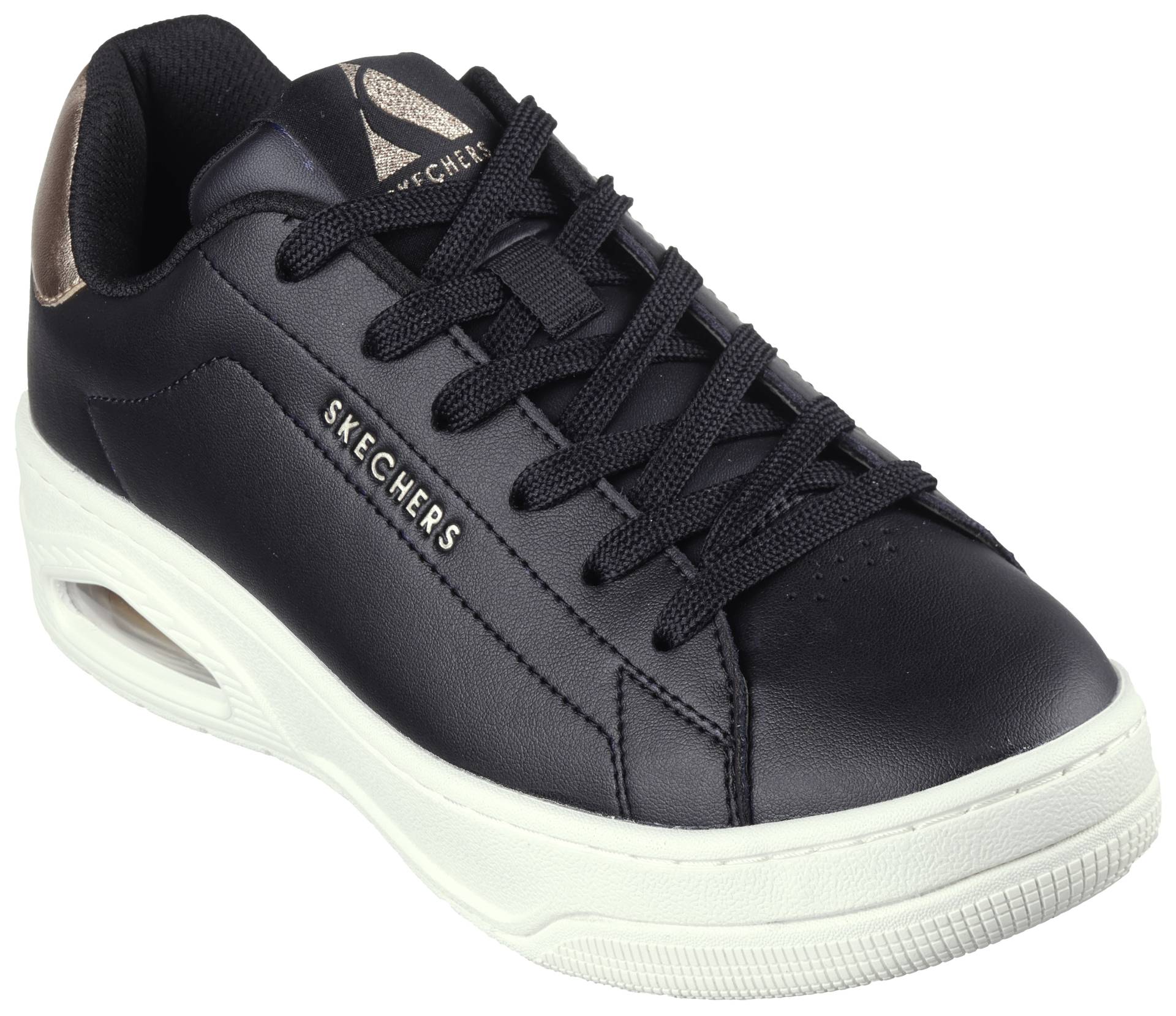Skechers Sneaker »UNO COURT«, mit Metallic-Applikation, Freizeitschuh, Halbschuh, Schnürschuh von Skechers