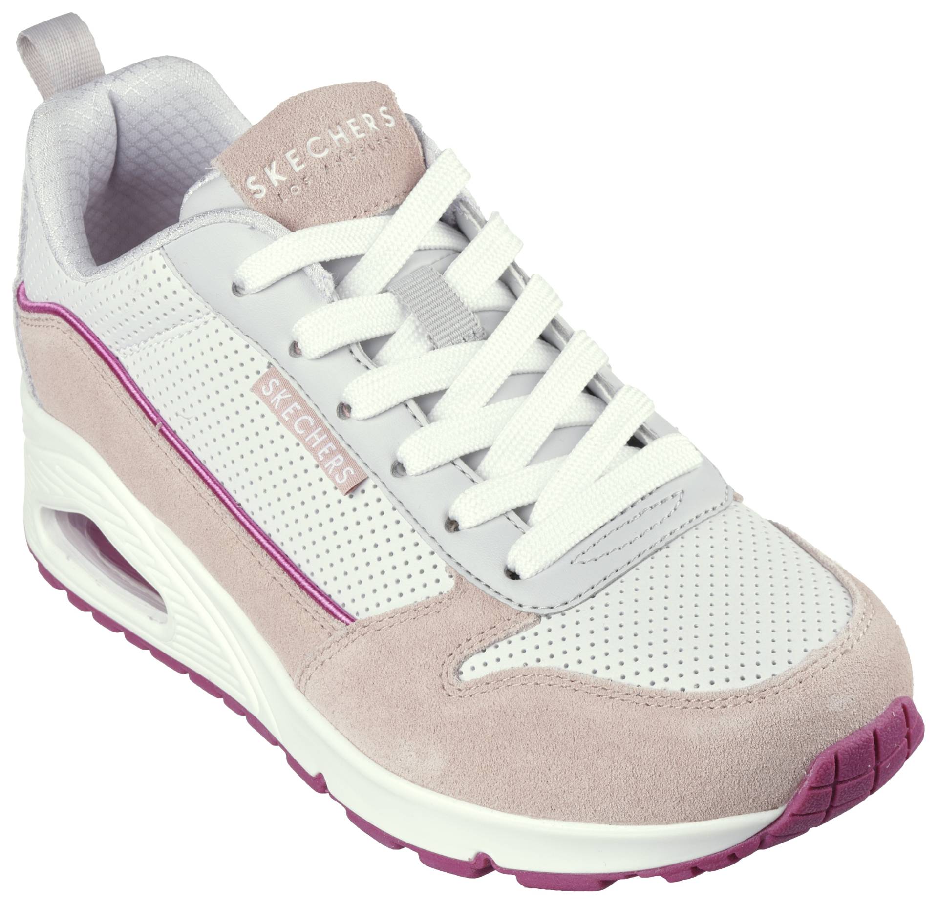 Skechers Sneaker »UNO-TWO MUCH FUN«, mit Air-Cooled Memory Foam, Freizeitschuh, Halbschuh, Schnürschuh von Skechers