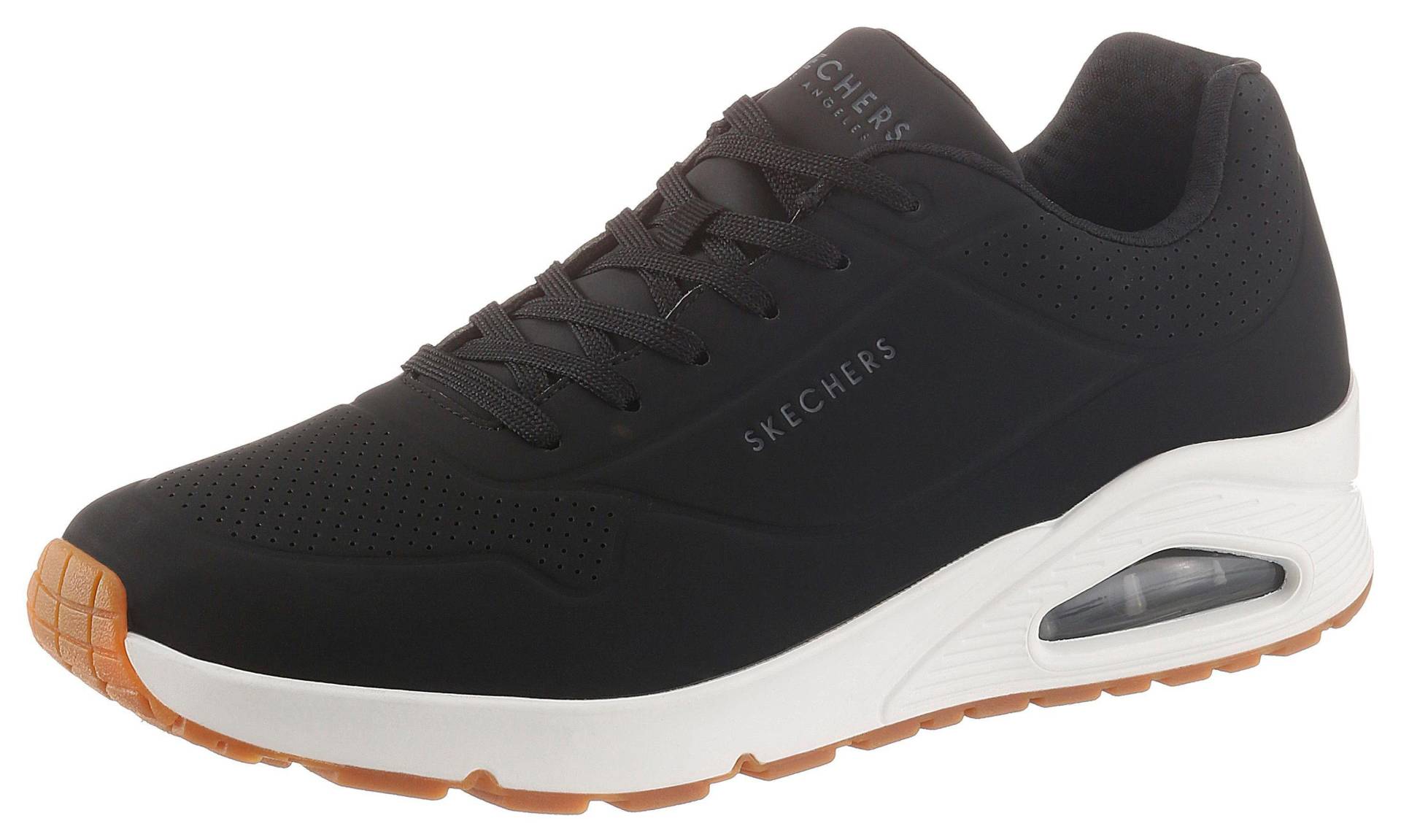 Skechers Sneaker »Uno«, mit extra Dämpfung, Freizeitschuh, Halbschuh, Schnürschuh von Skechers