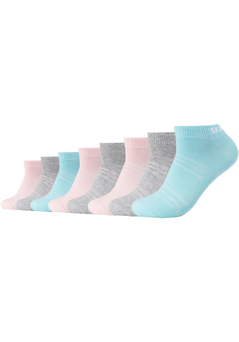 Skechers Sneakersocken »mesh ventilation«, (8er Pack), mit hochwertig verarbeitetem Garn von Skechers