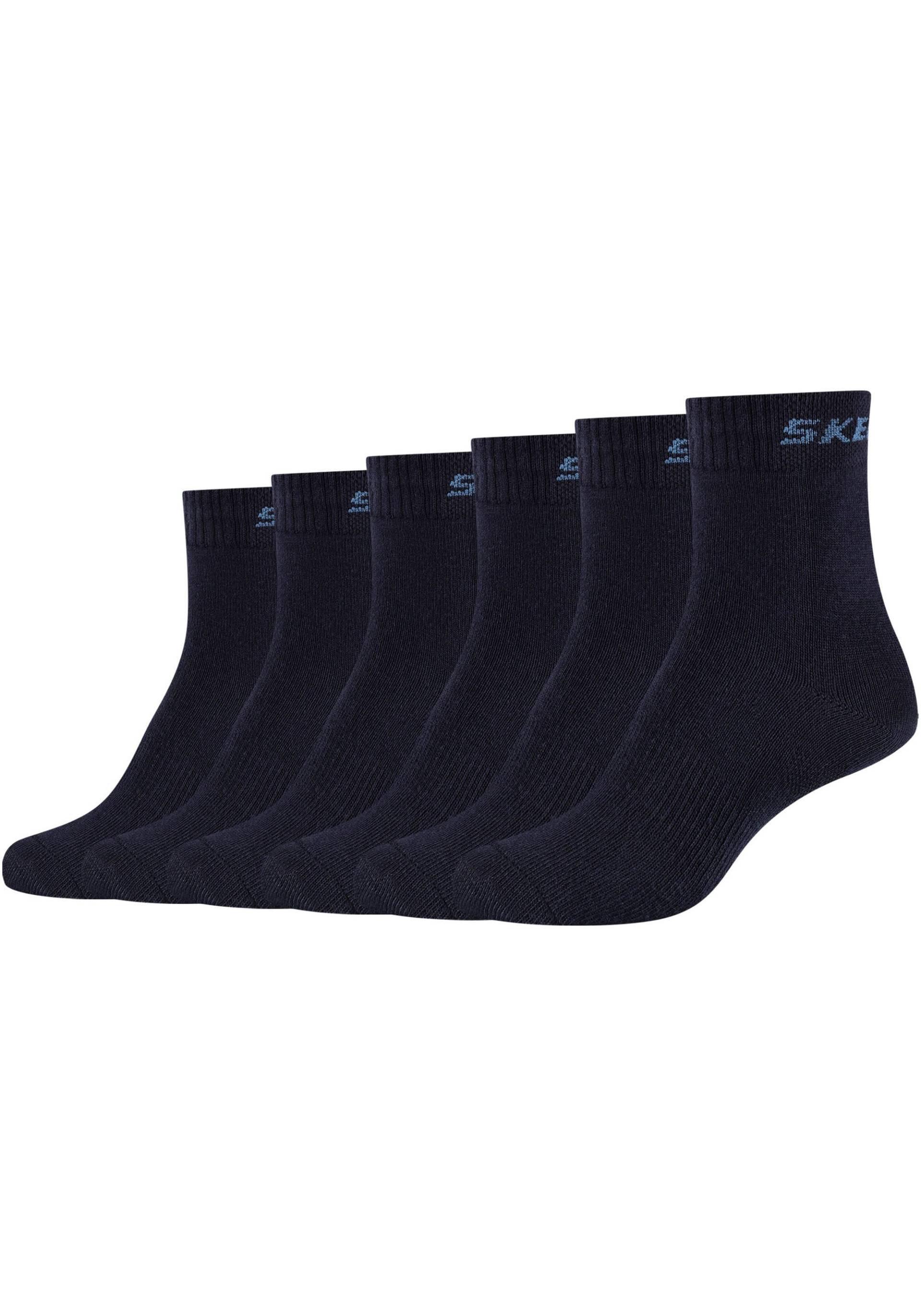 Skechers Socken, (Packung, 6 Paar), Mittelfussunterstützung gibt Stabilität von Skechers
