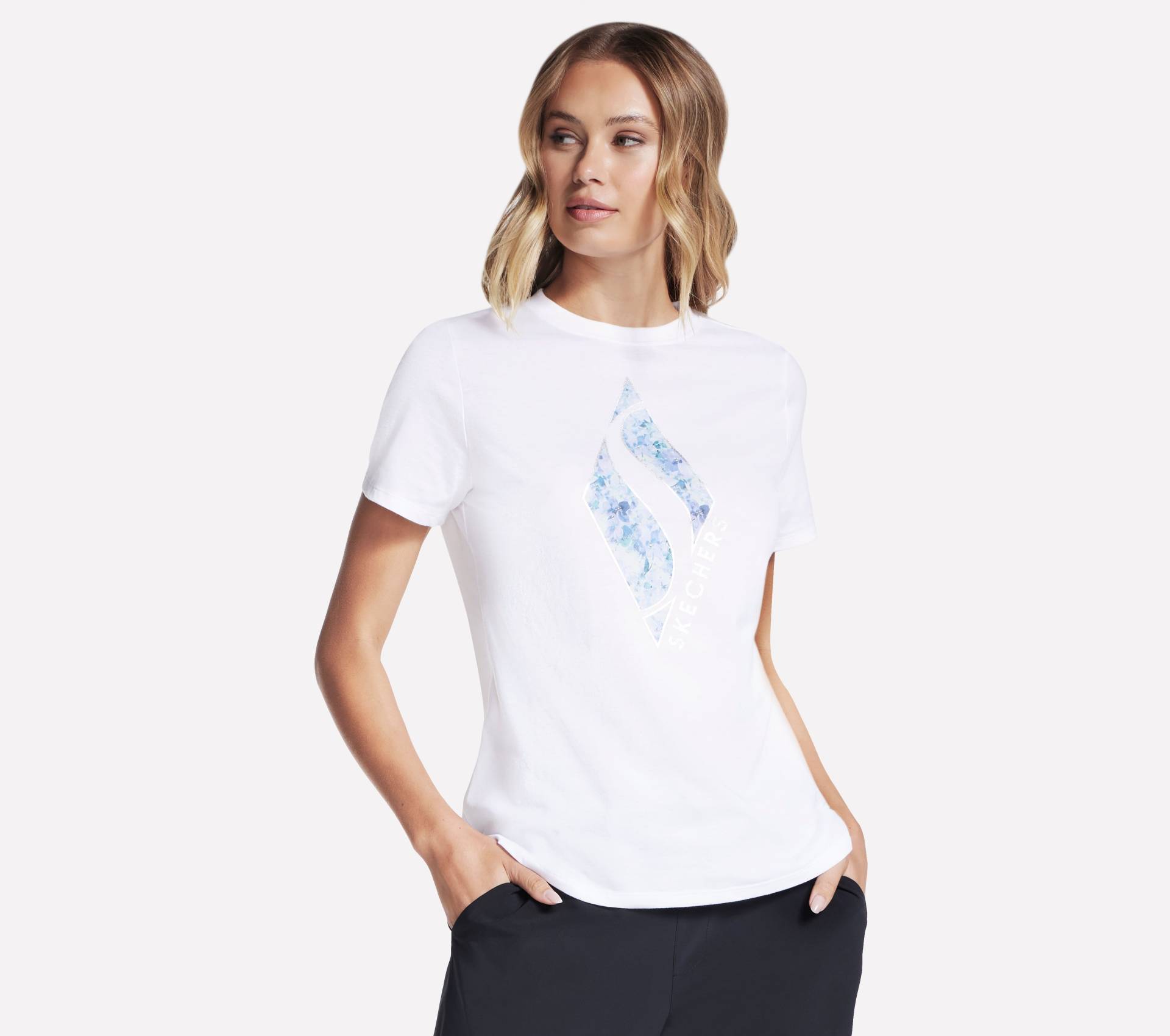 Skechers T-Shirt »BRIGHT WHITE« Skechers T-Shirt »BRIGHT WHITE« von Skechers