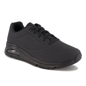 Skechers Work Relaxed Fit Herren Sneaker Schwarz von Skechers