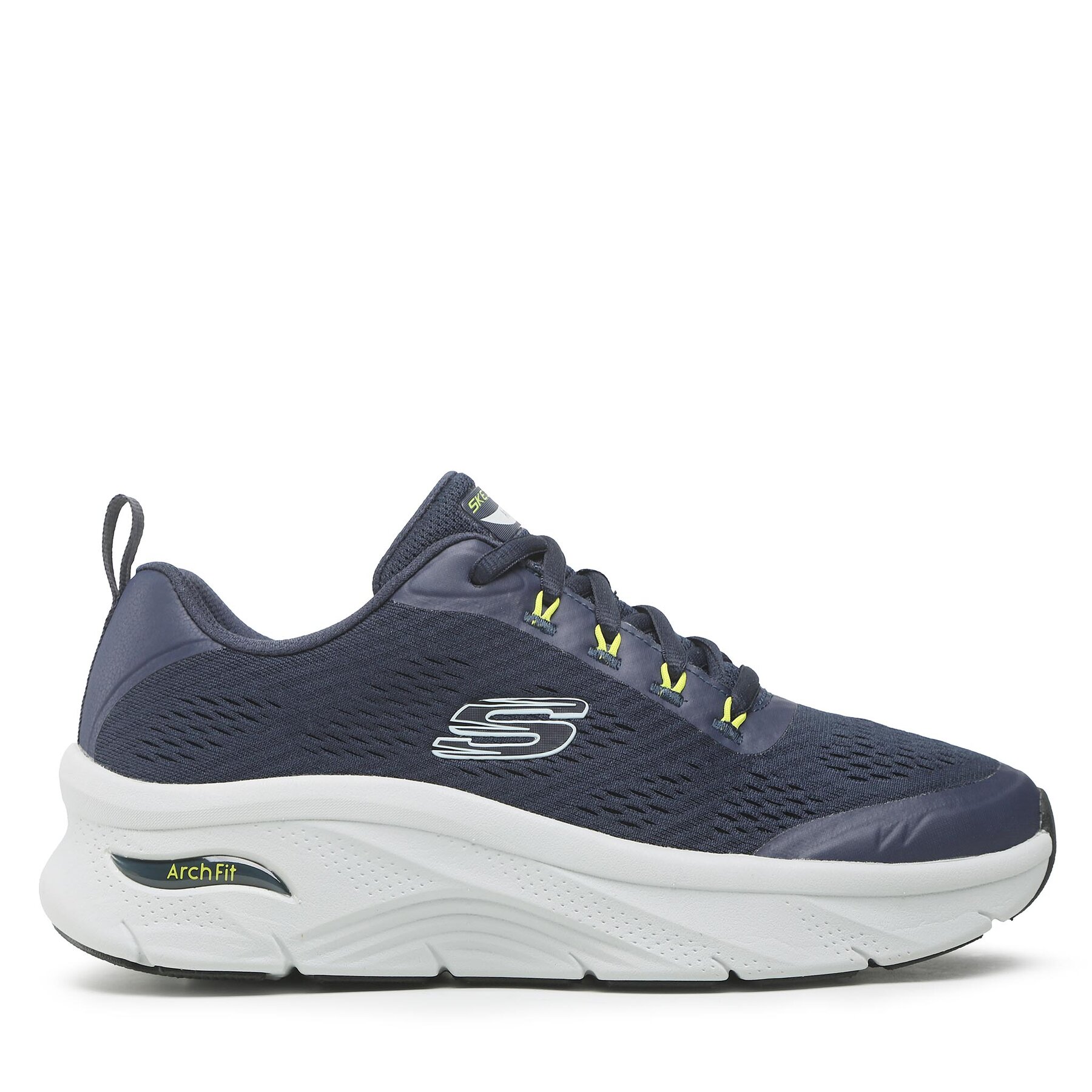 Sneakers Skechers Arch Fit D'Lux 232502/NVLM Navy/Lime von Skechers