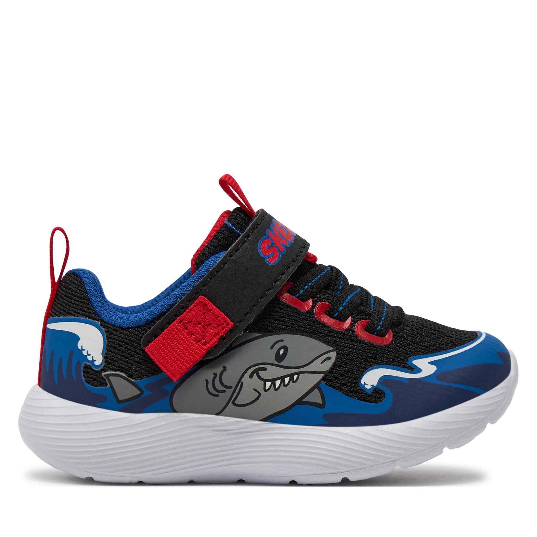 Sneakers Skechers Shark Wave 407233N/BKBL Black/Blue von Skechers