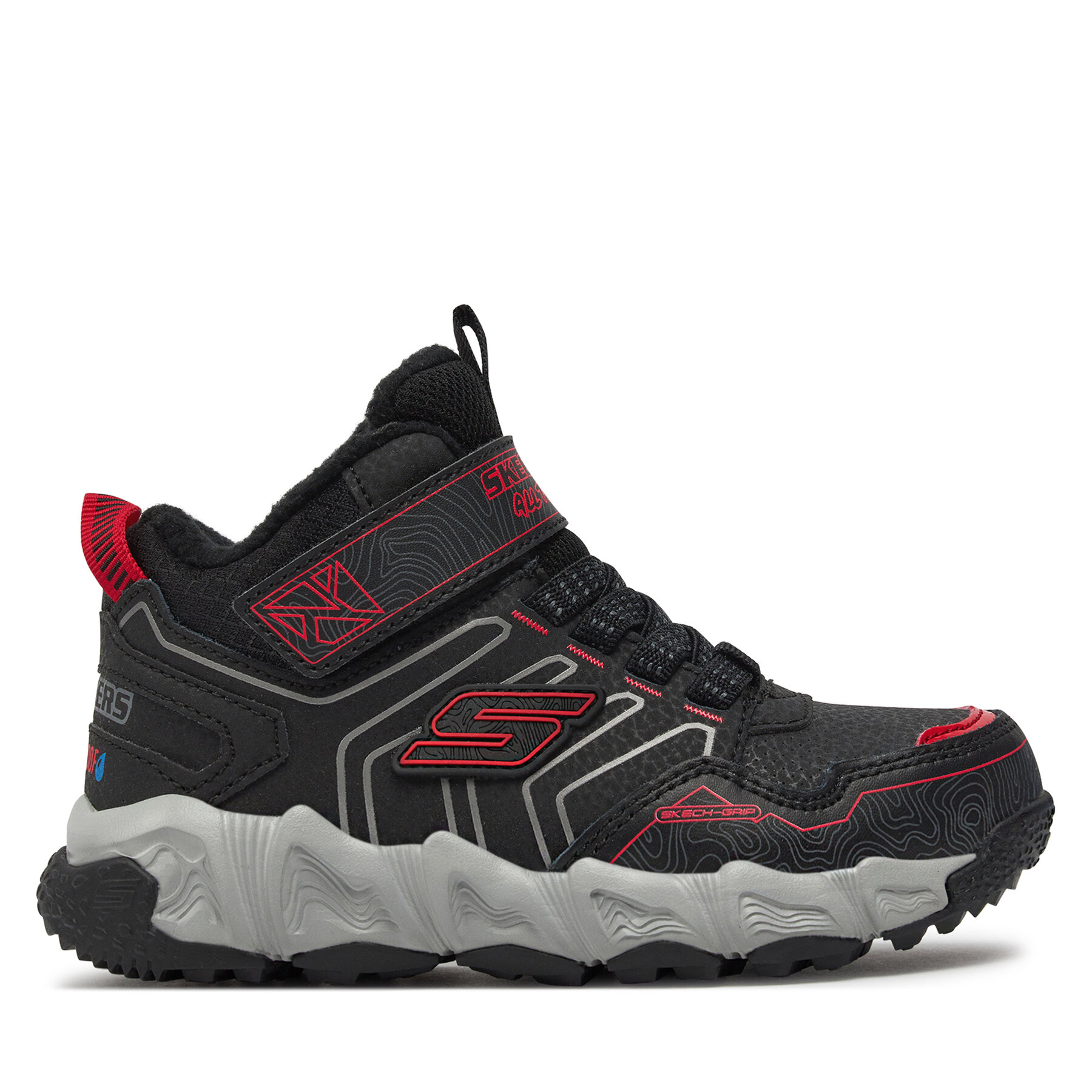 Trekkingschuhe Skechers Combex 406422L/BKRD Black/Red von Skechers