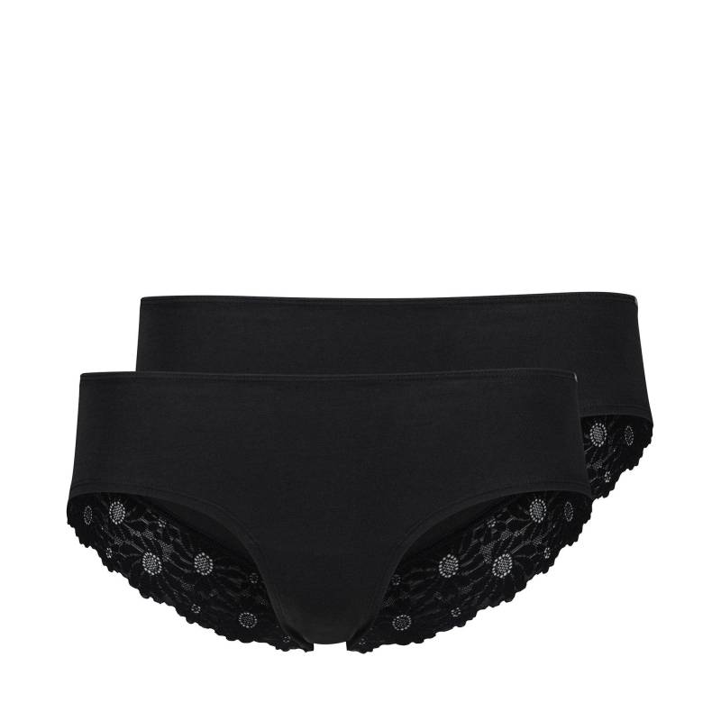 Duopack, Pantys Damen Black 42 von Skiny