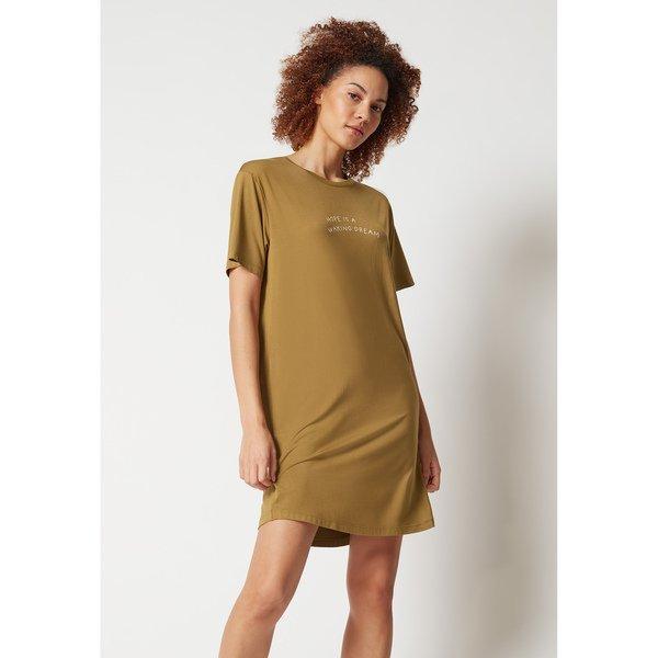 Sleepshirt Damen Khaki 40 von Skiny