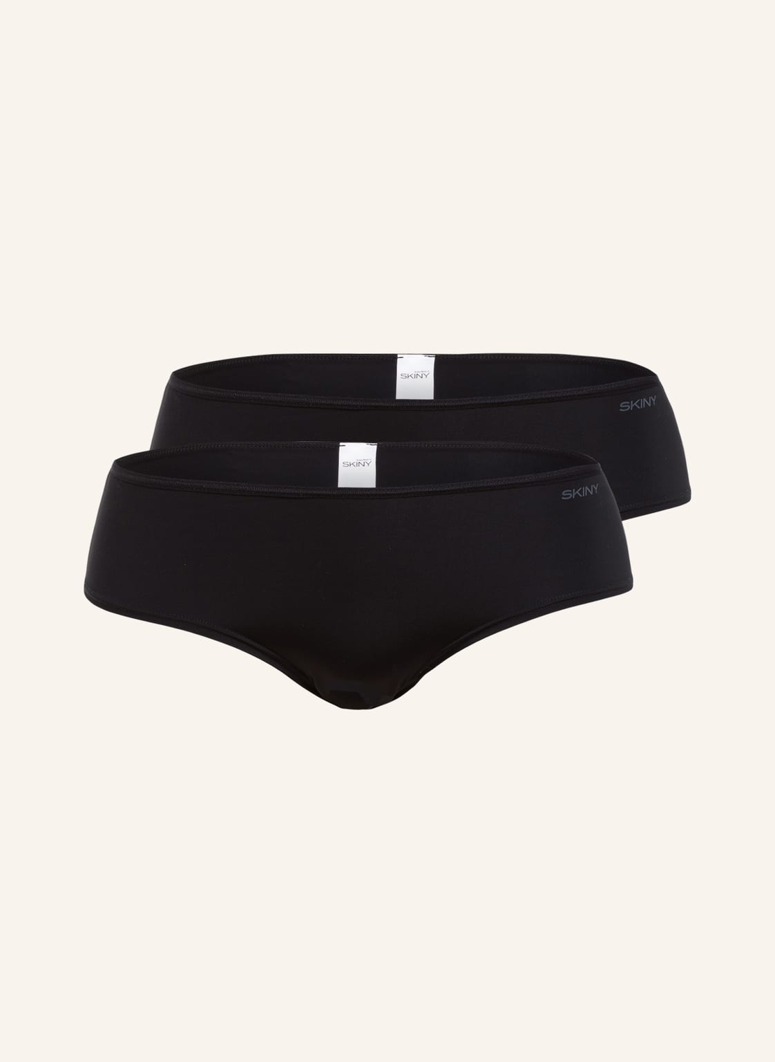 Skiny 2er-Pack Panties schwarz von SKINY